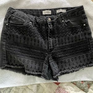 Jessica Simpson black  shorts